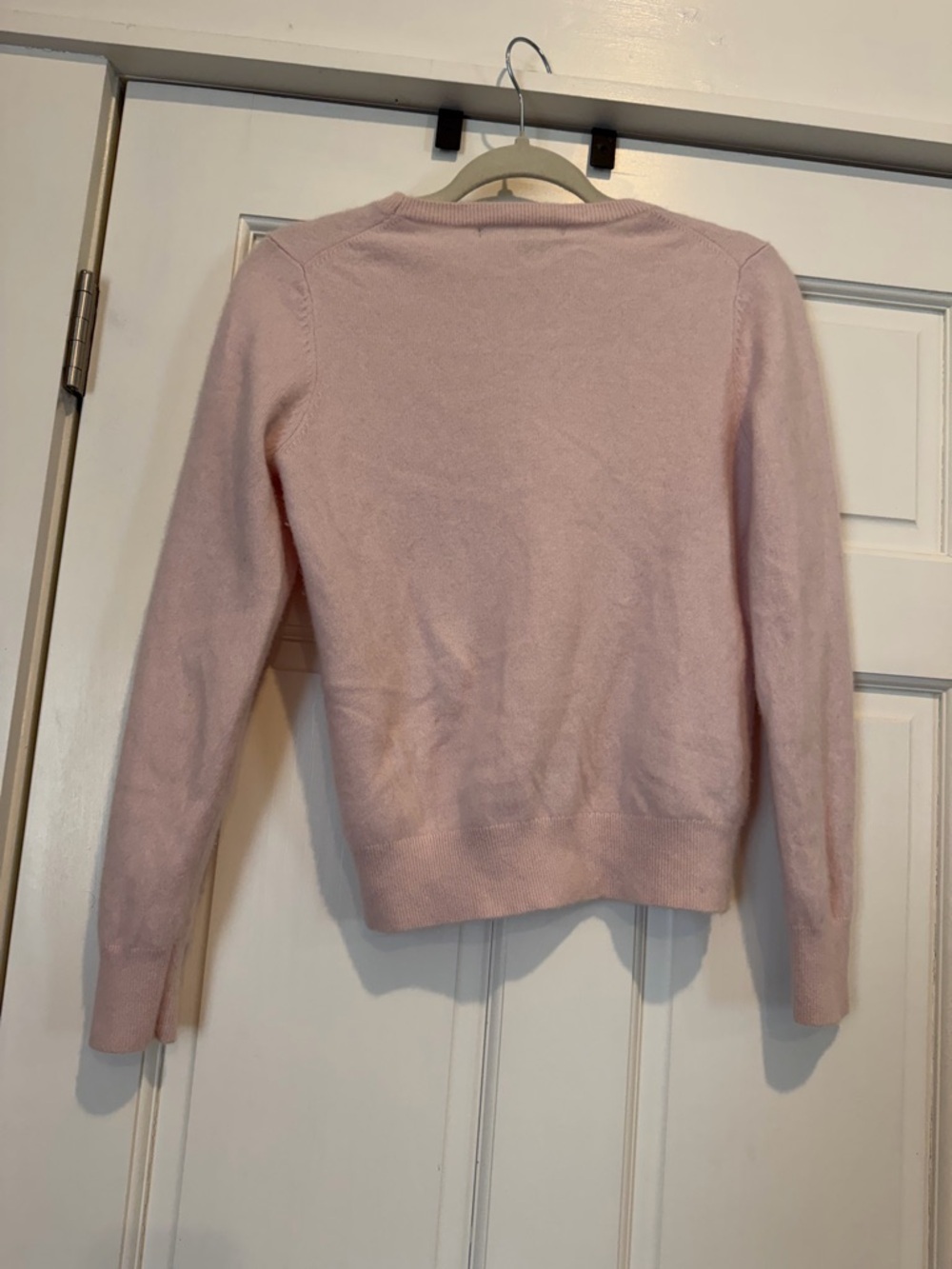Quince Pale Pink Crewneck Sweater - 100% Cashmere Natural Fibers - Picture 5 of 5